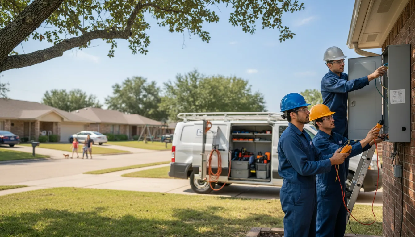 Certified electrician providing emergency electrical services in Brant, MI